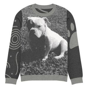FurBaby Custom Knitted crew neck sweater