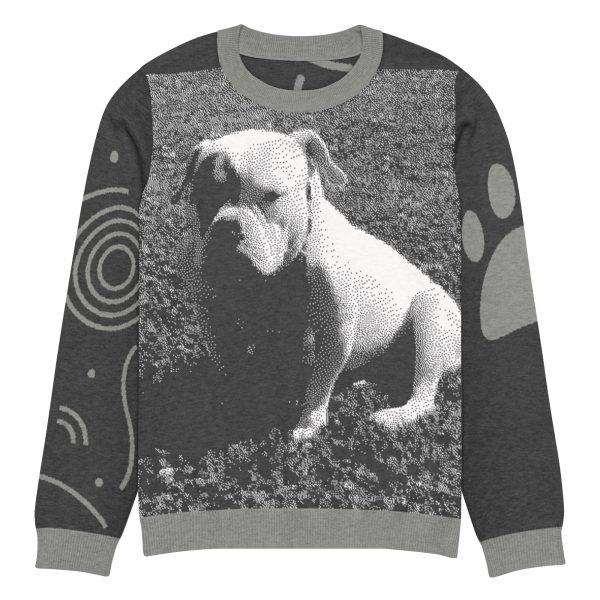 FurBaby Custom Knitted crew neck sweater - Image 9